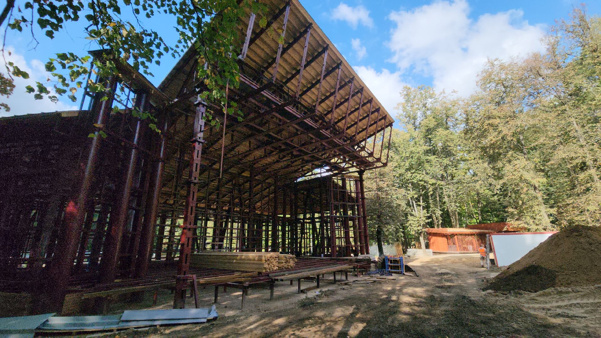 красногорск, городской парк, зеленый театр, реконструкция, день города,