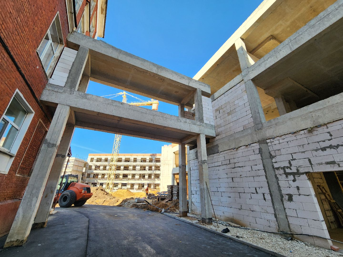 подольск, Строительство , школа 16,