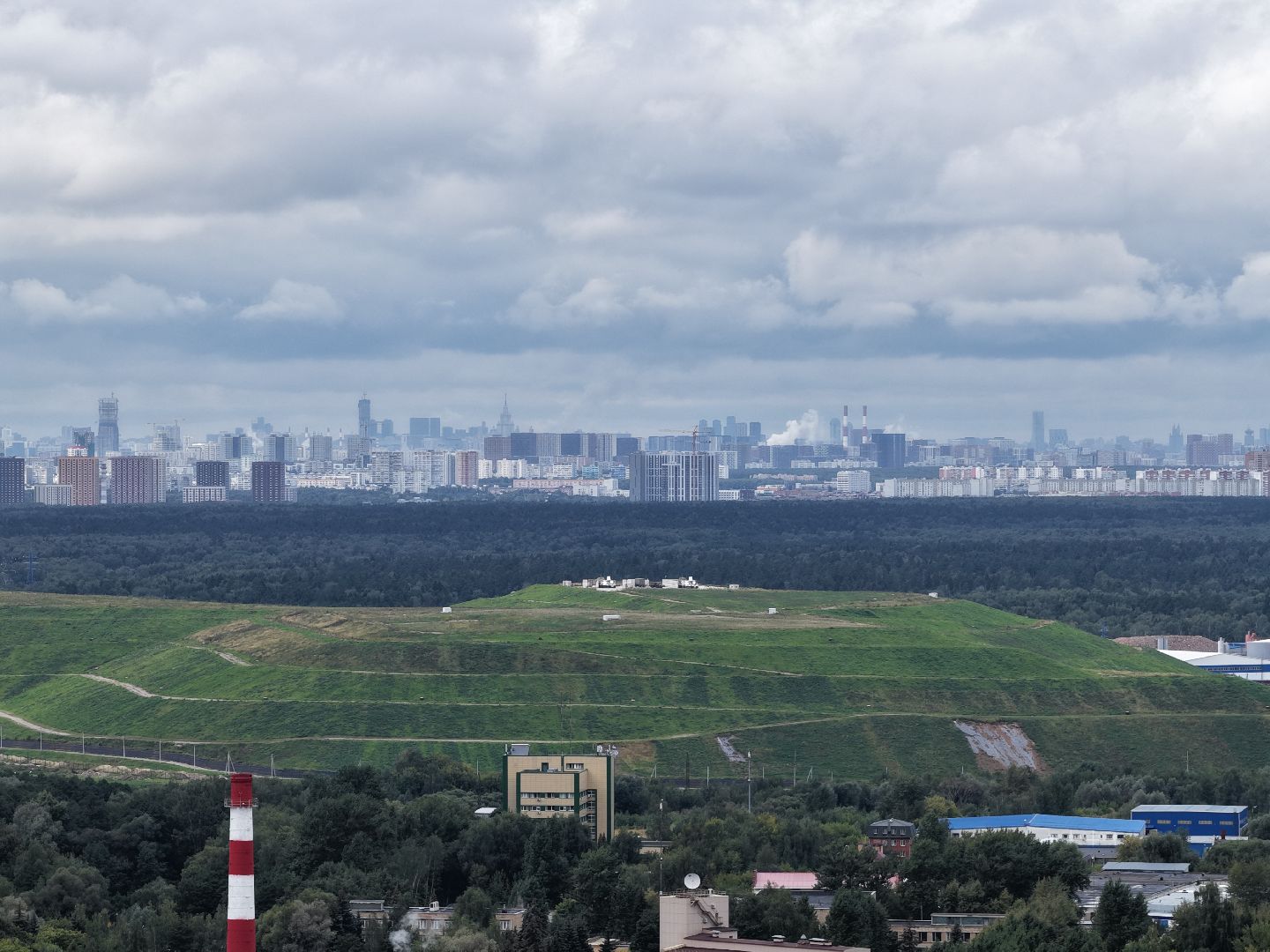 видео с коптера, больница балашиха, больница в ольгино,