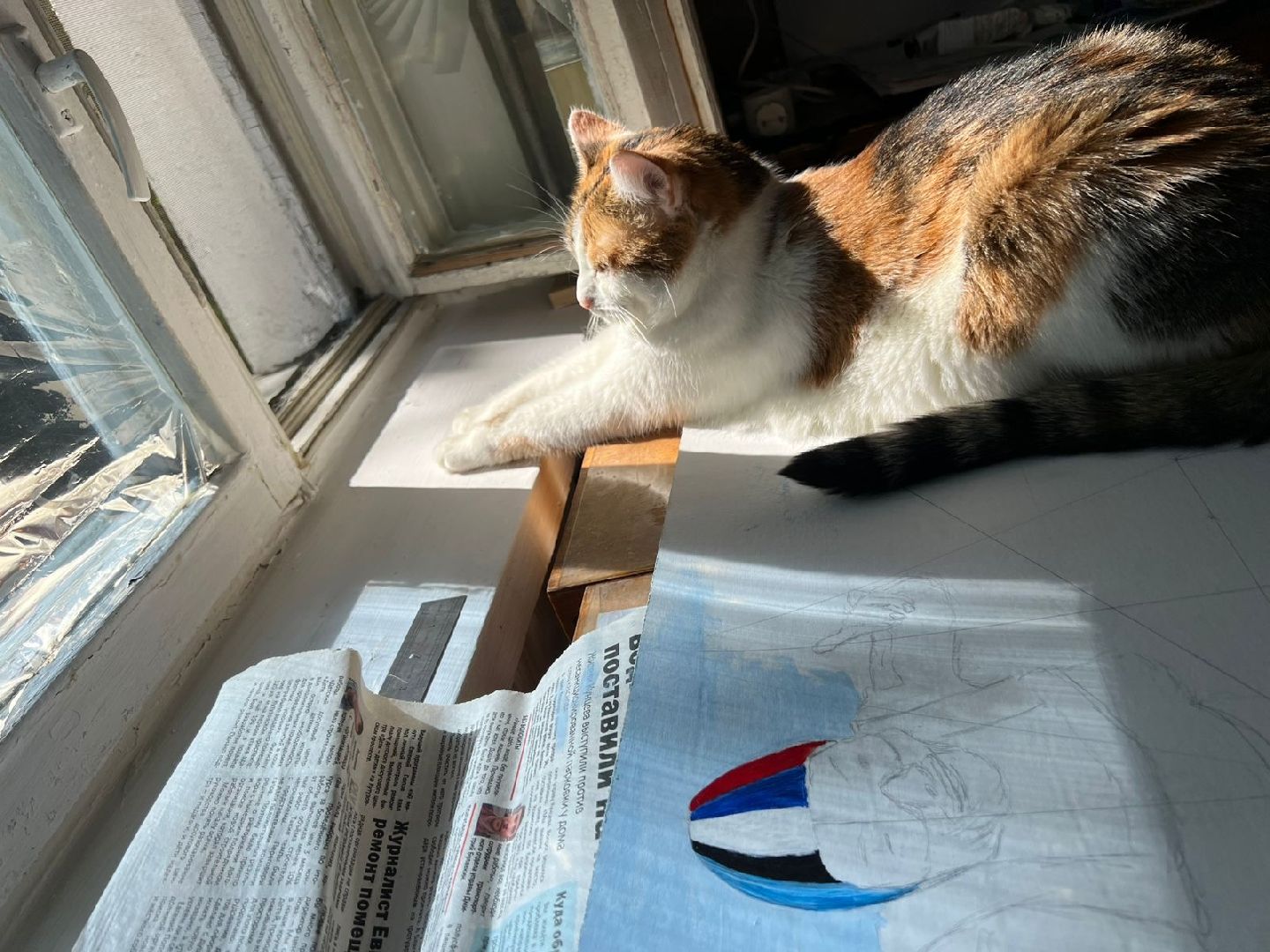 шаховская, железная бабушка, художникик, картины, выставка,