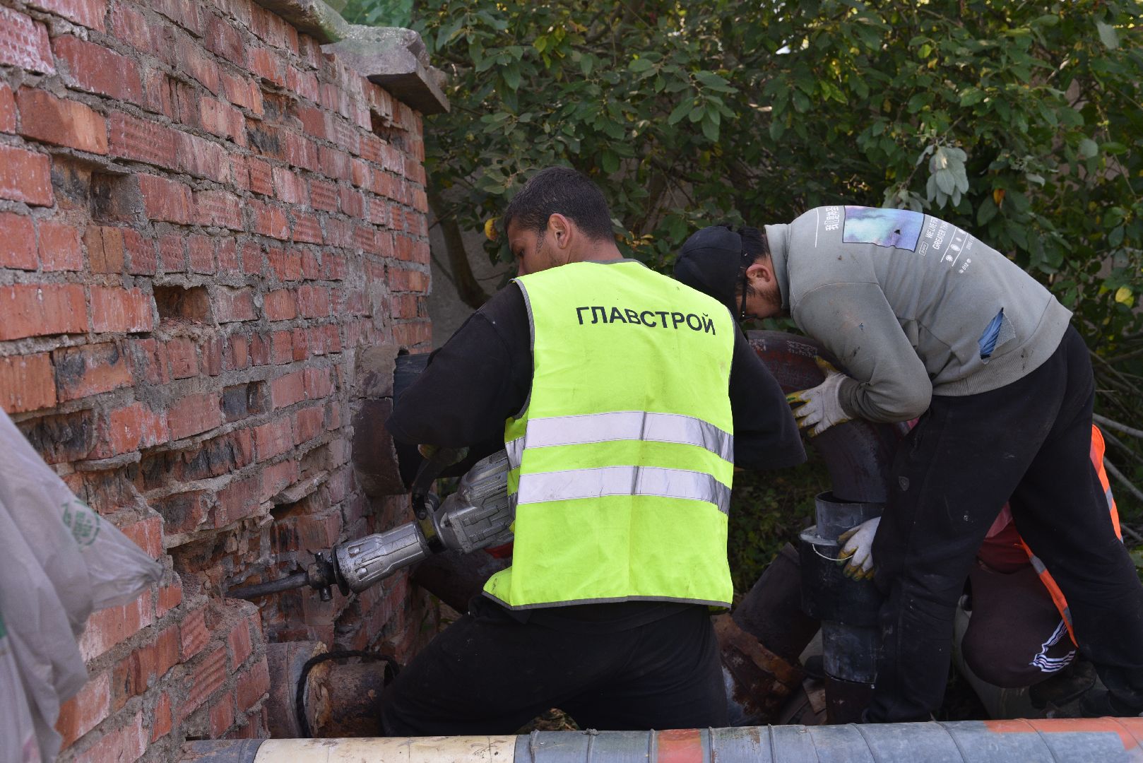 лотошино, ремонт теплотрассы, замена труб, подготовка к зиме, жкх,