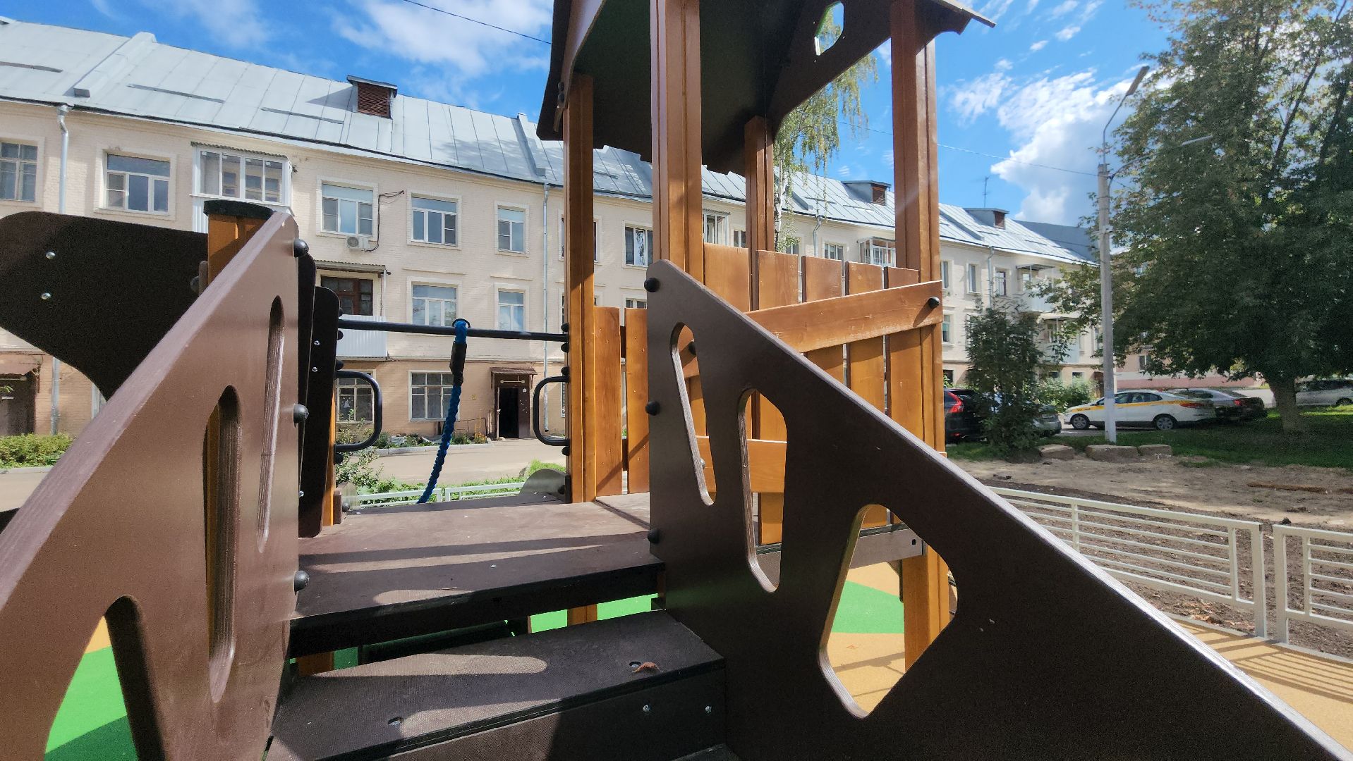 Павловский Посад , Детская площадка , Благоустройство ,