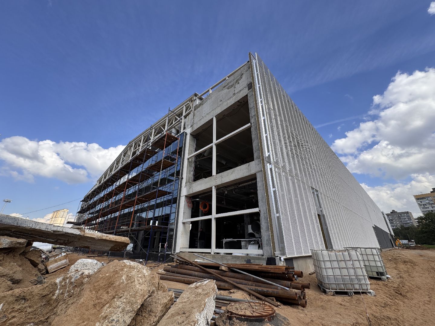 Акватермальный комплекс, Строительство в Одинцово,