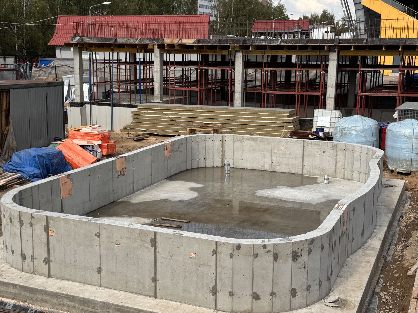 Акватермальный комплекс, Строительство в Одинцово,