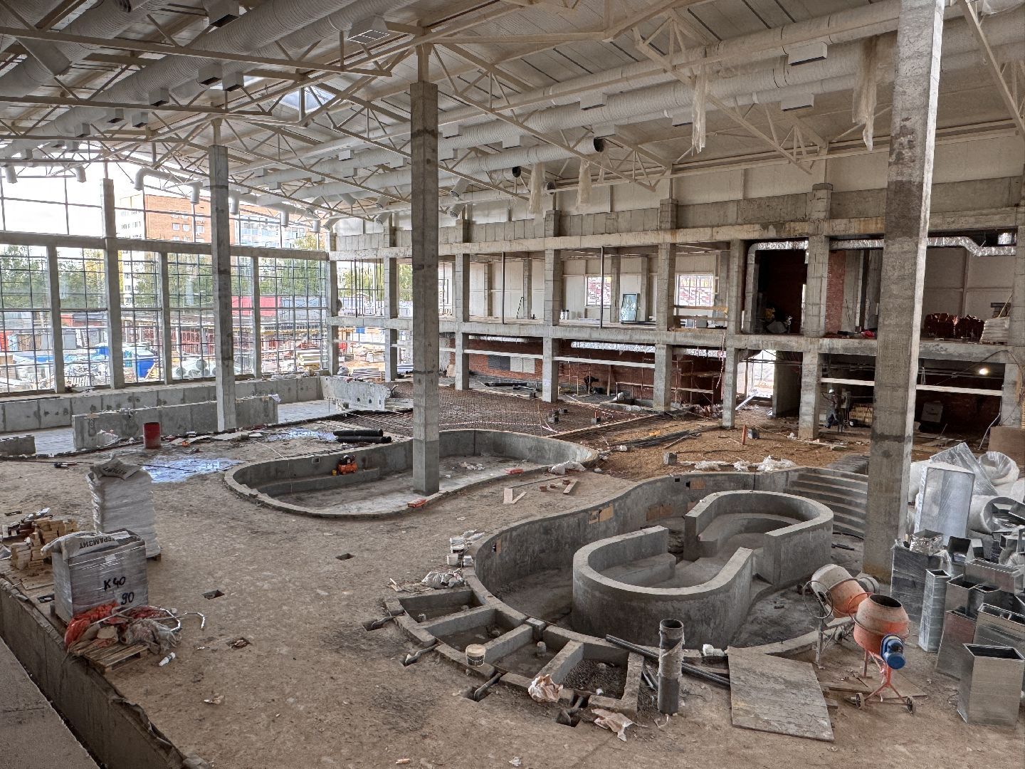 Акватермальный комплекс, Строительство в Одинцово,