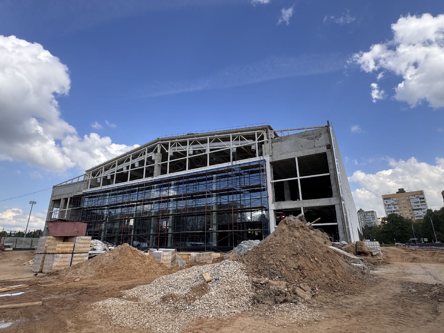 Акватермальный комплекс, Строительство в Одинцово,