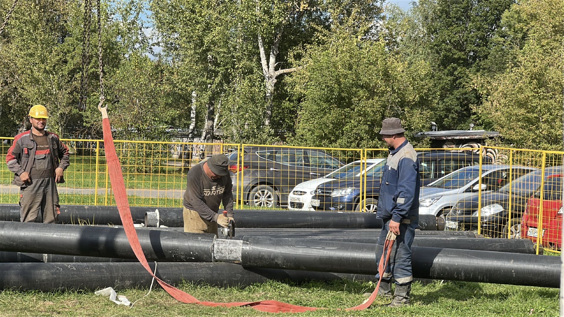 сергиево-посадский городской округ, хотьково, замена сетей, замена теплосетей, жкх,