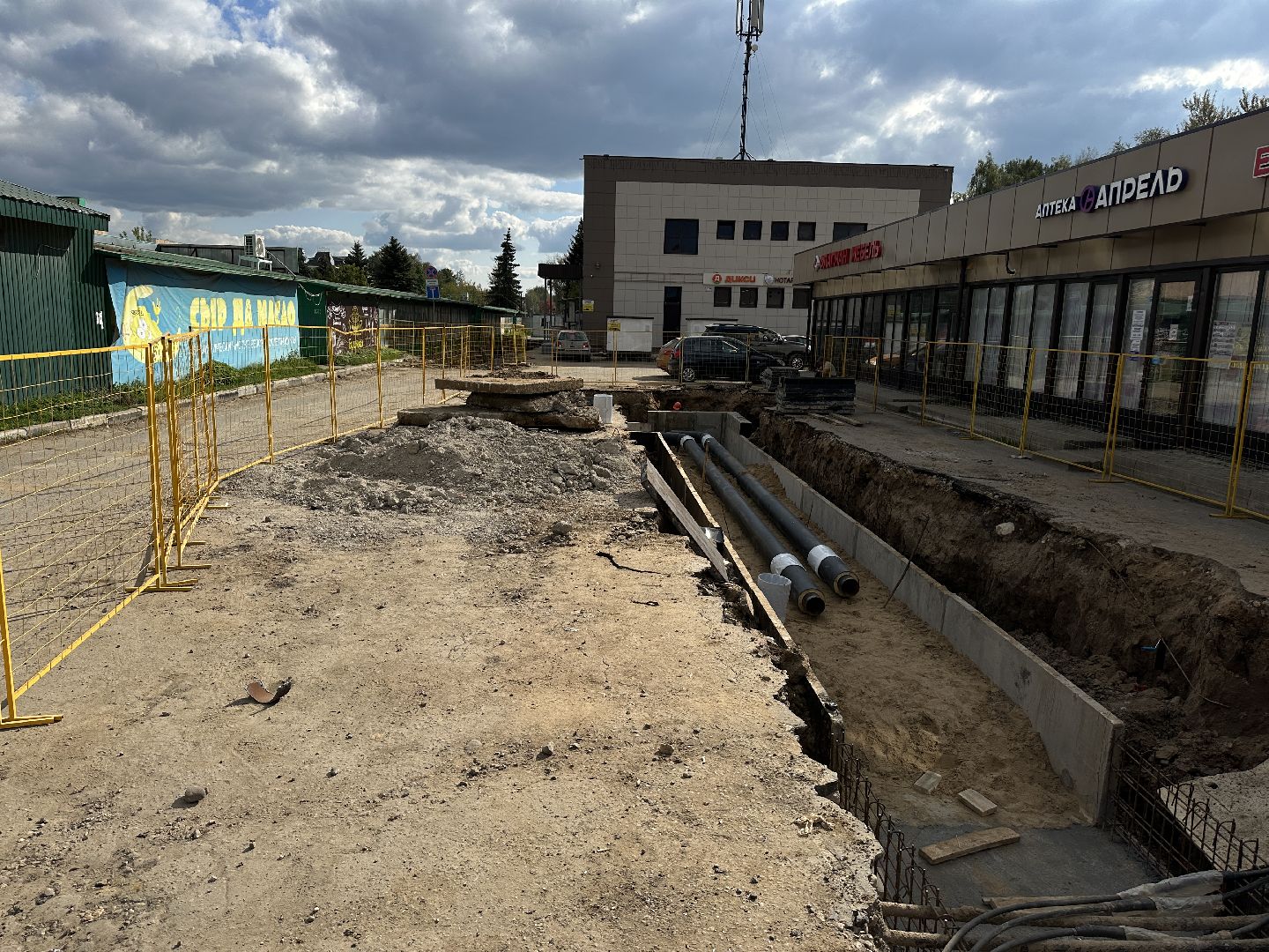 сергиево-посадский городской округ, хотьково, замена сетей, замена теплосетей, жкх,