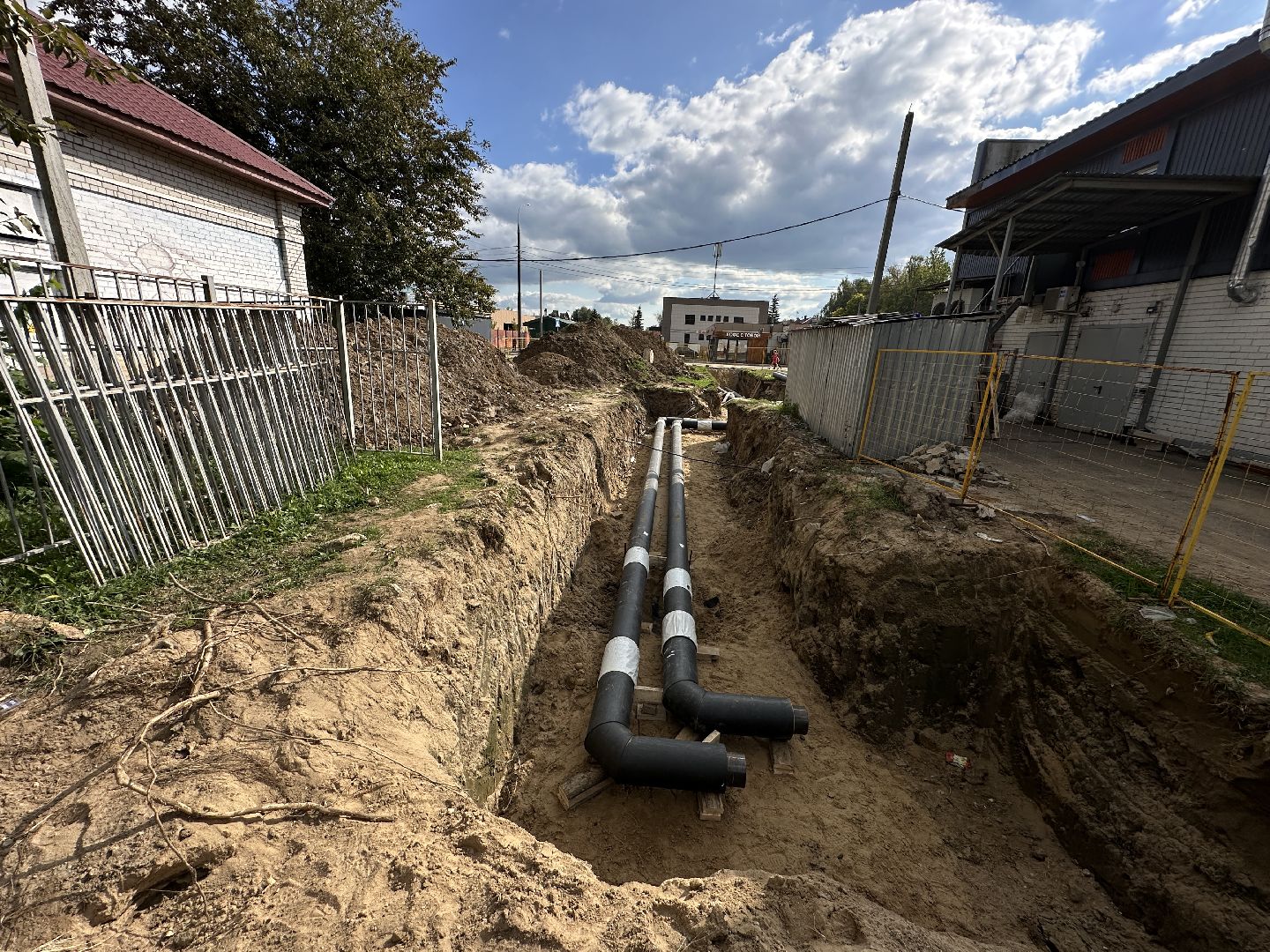 сергиево-посадский городской округ, хотьково, замена сетей, замена теплосетей, жкх,
