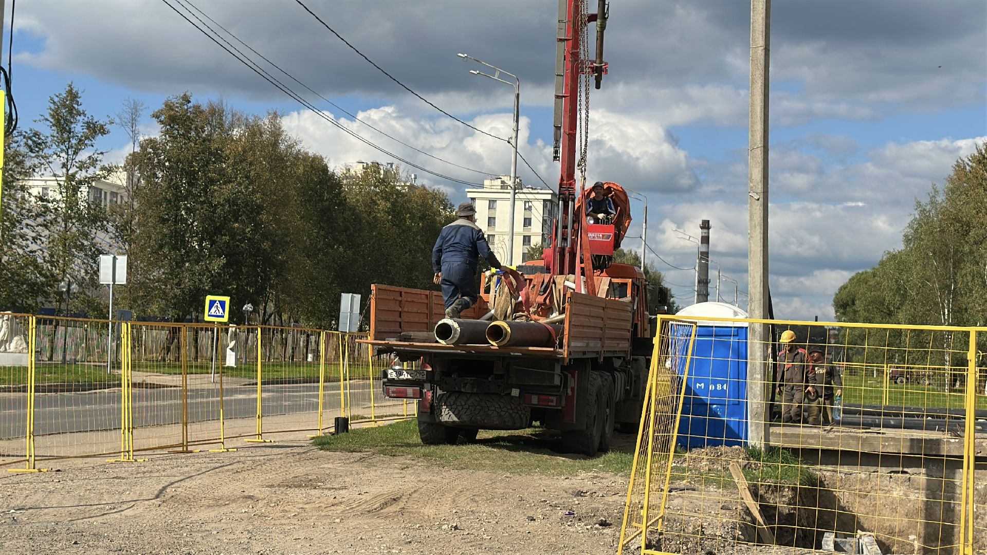 сергиево-посадский городской округ, хотьково, замена сетей, замена теплосетей, жкх,