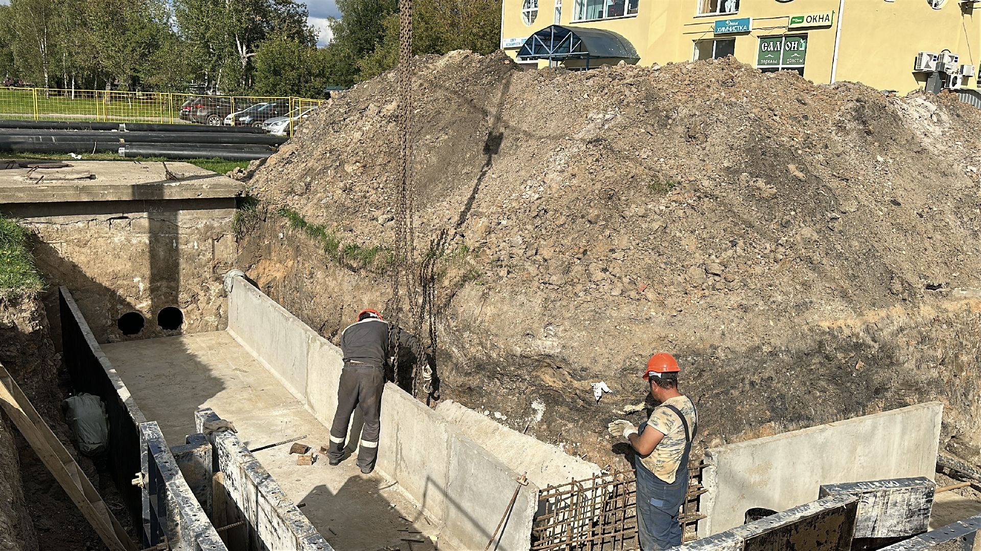 сергиево-посадский городской округ, хотьково, замена сетей, замена теплосетей, жкх,