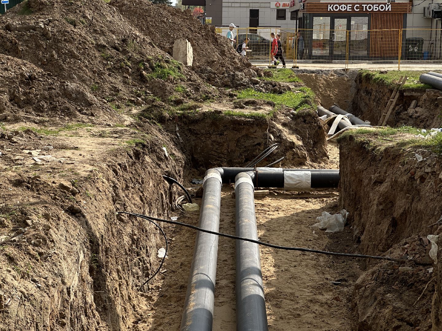 сергиево-посадский городской округ, хотьково, замена сетей, замена теплосетей, жкх,