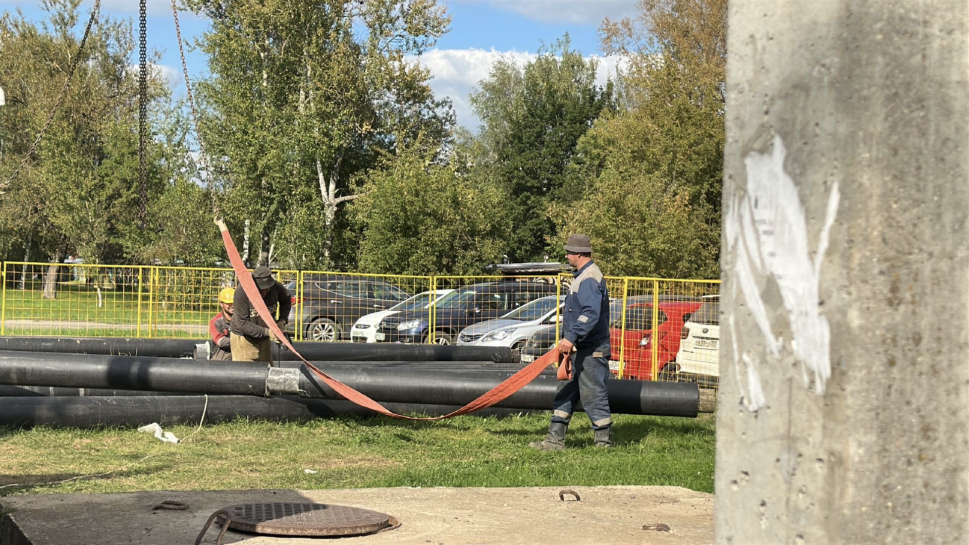 сергиево-посадский городской округ, хотьково, замена сетей, замена теплосетей, жкх,