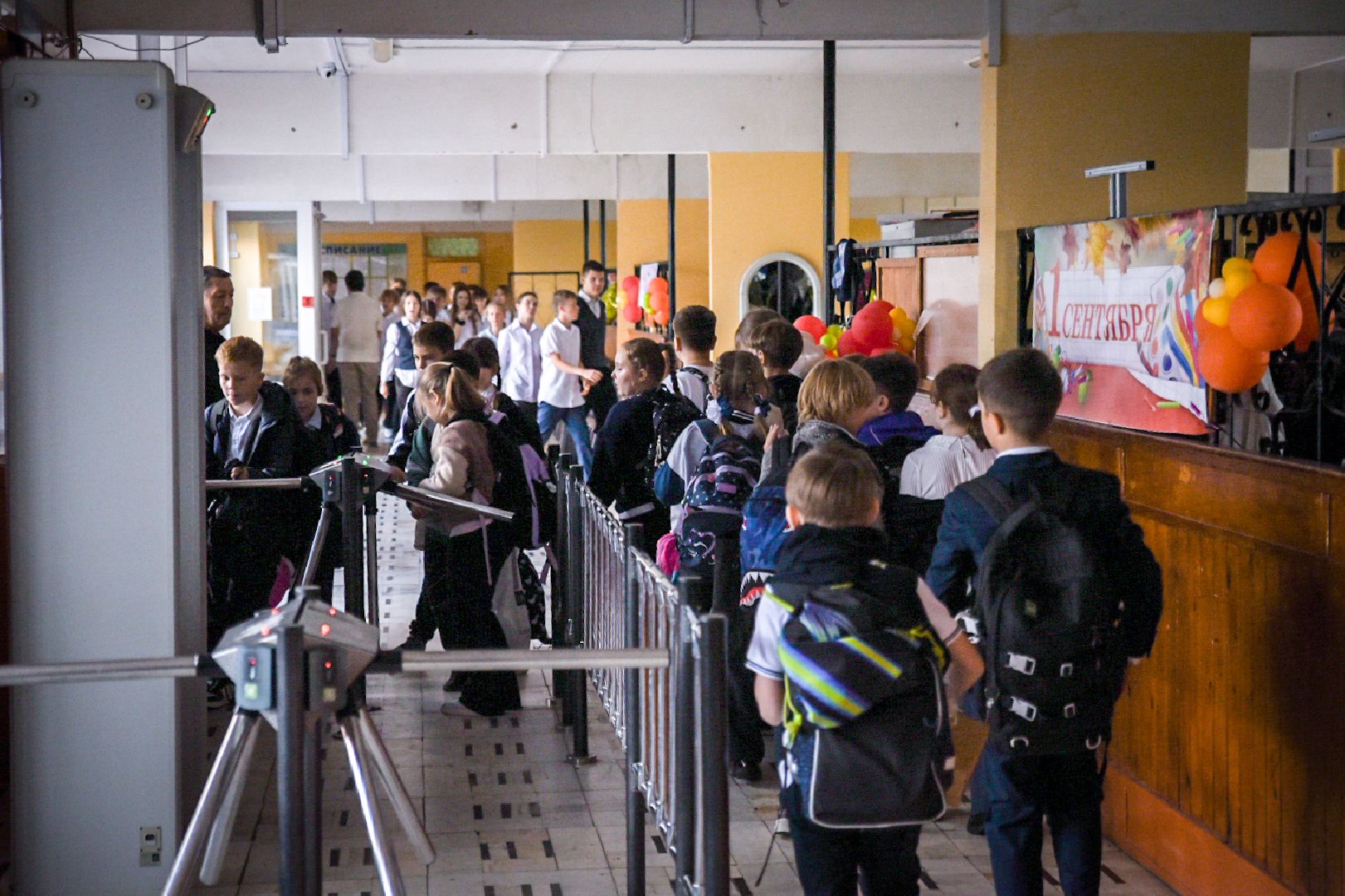 бронницы, пожарная безопасность, учебная пожарная тревога в школе, учебная пожарная эвакуация , дети,