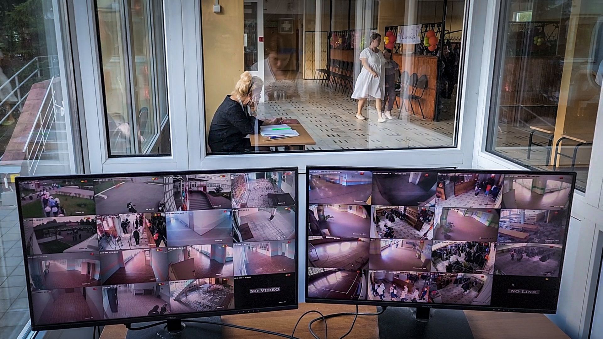 бронницы, пожарная безопасность, учебная пожарная тревога в школе, учебная пожарная эвакуация , дети,