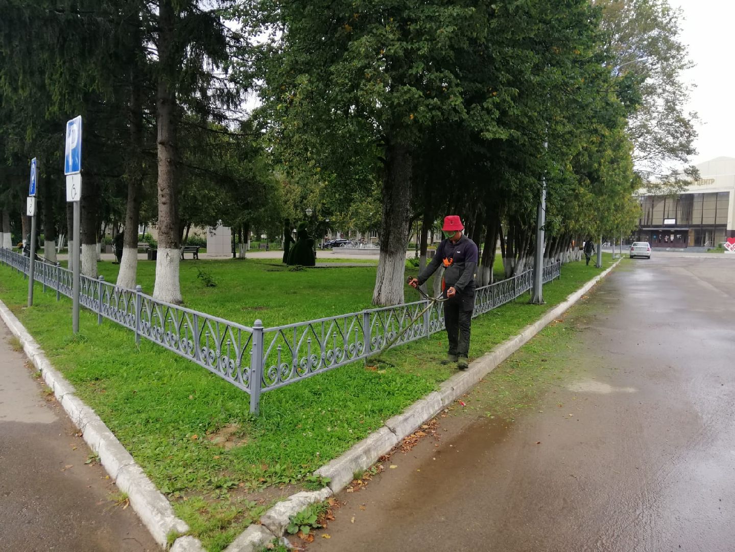 городской округ восход, жкх, благоустройство, газон, покос травы,