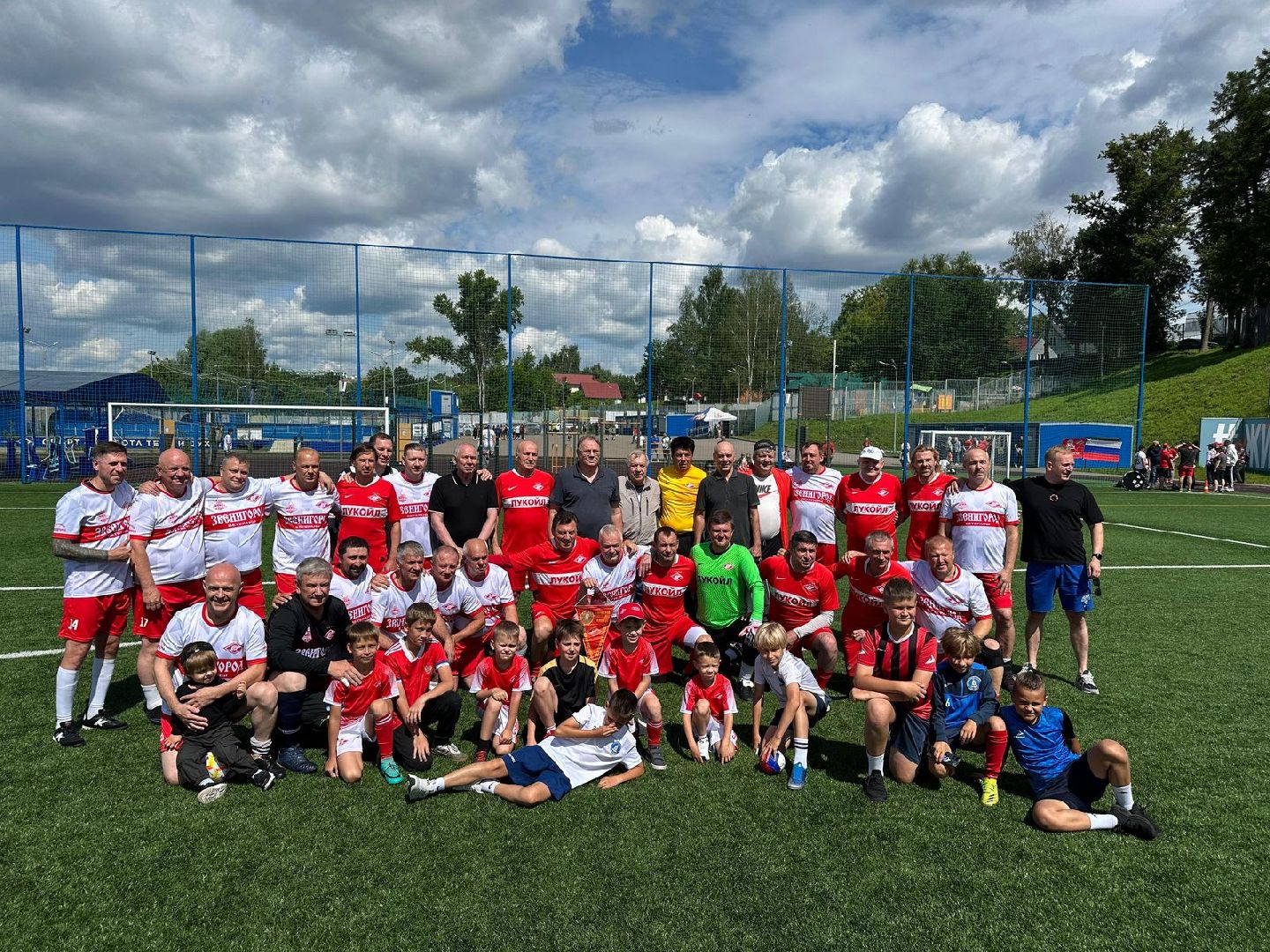 Спорт , Звенигородские футболисты , Стадион Спартак , Состязания Московской области по футболу ,