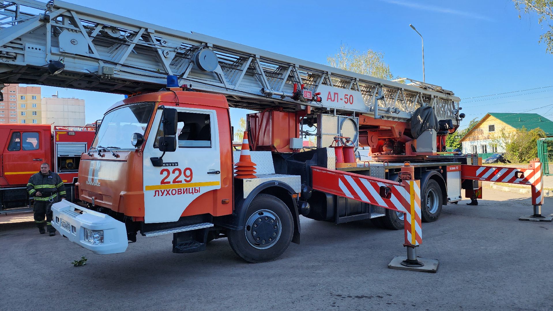 луховицы, тренировка по эвакуации, школа 1 в луховицах,