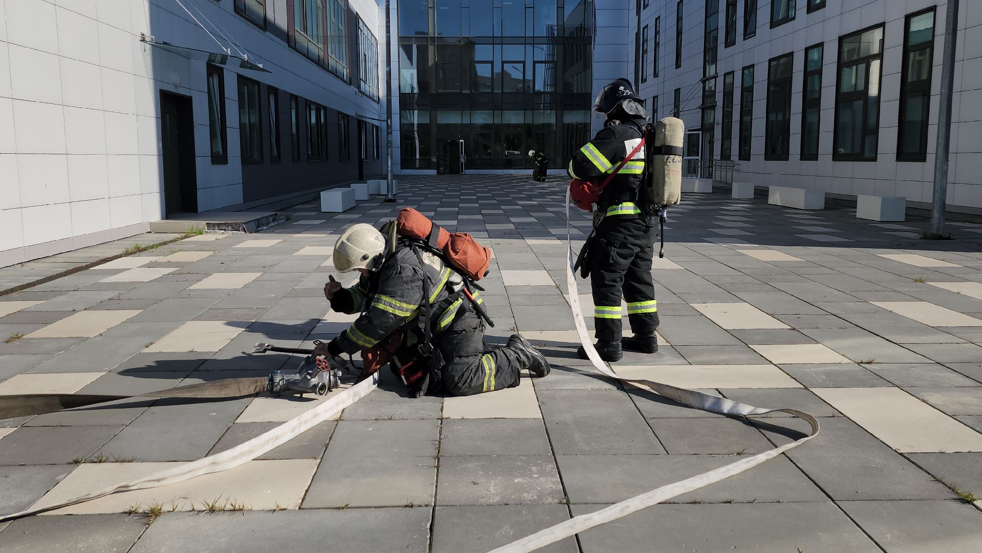 луховицы, тренировка по эвакуации, школа 1 в луховицах,