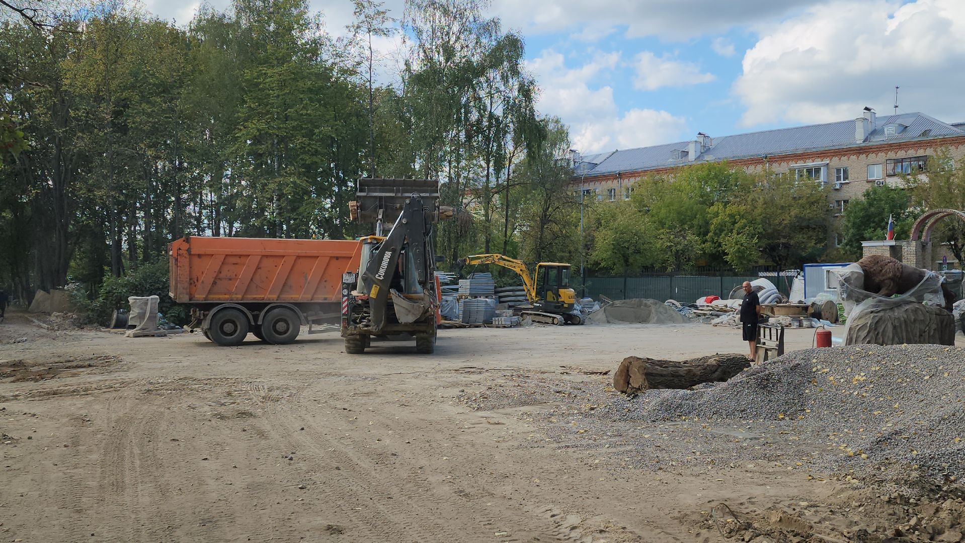 серпухов, парк питомник в серпухове, реконструкция парка питомник в серпухове,