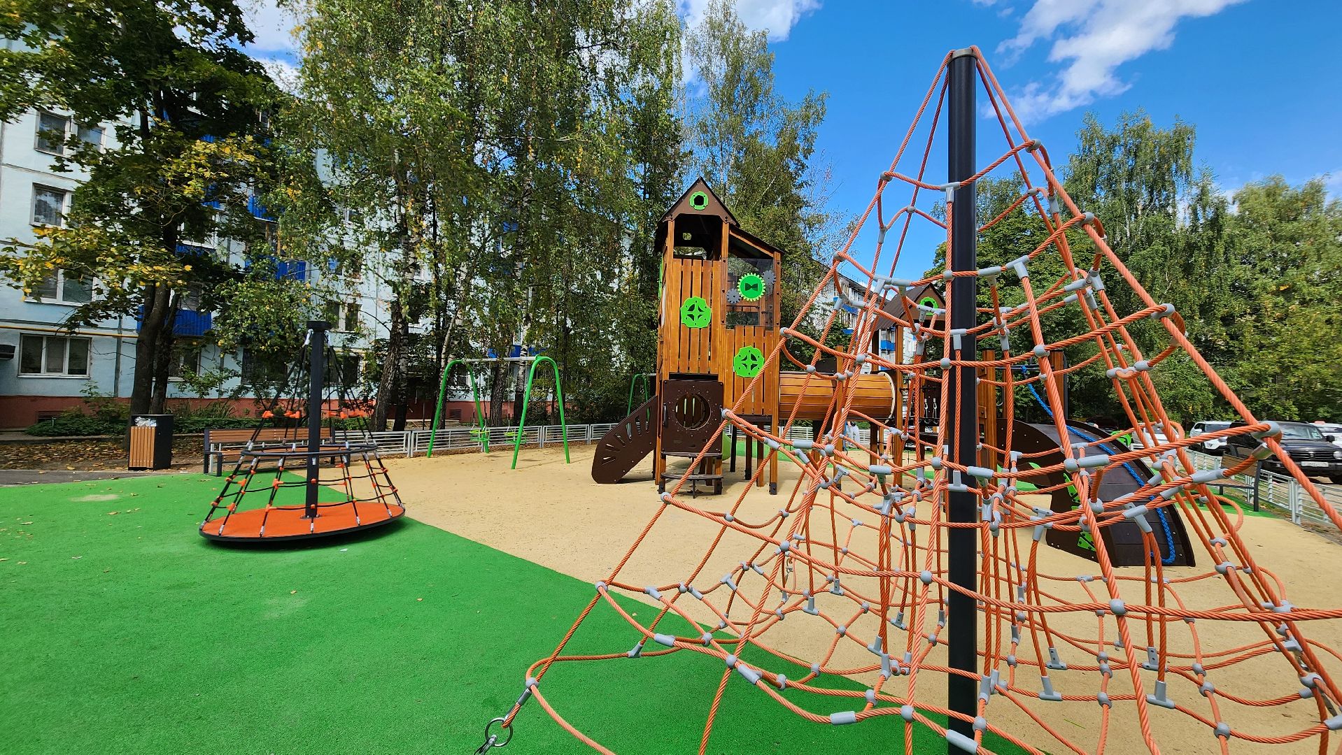 солнечногорск, улица дзержинского, детские площадки, дети,