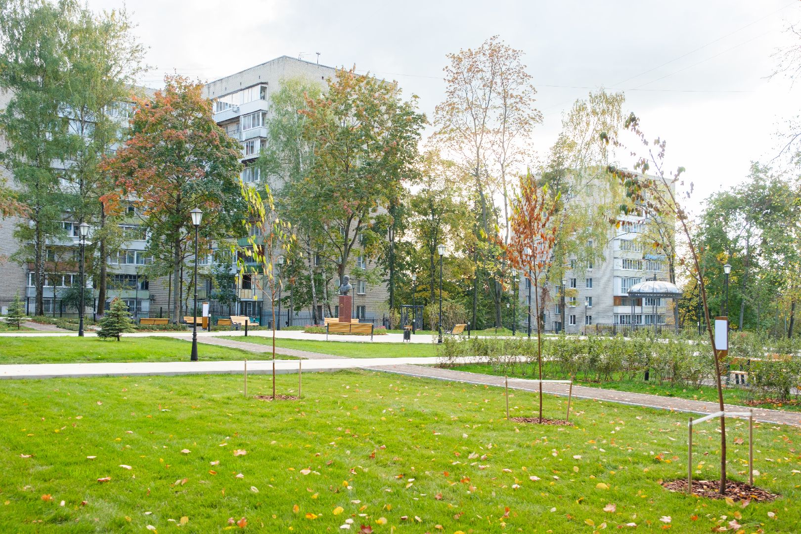 лыткарино, благоуствойство, скверы подмосковья,