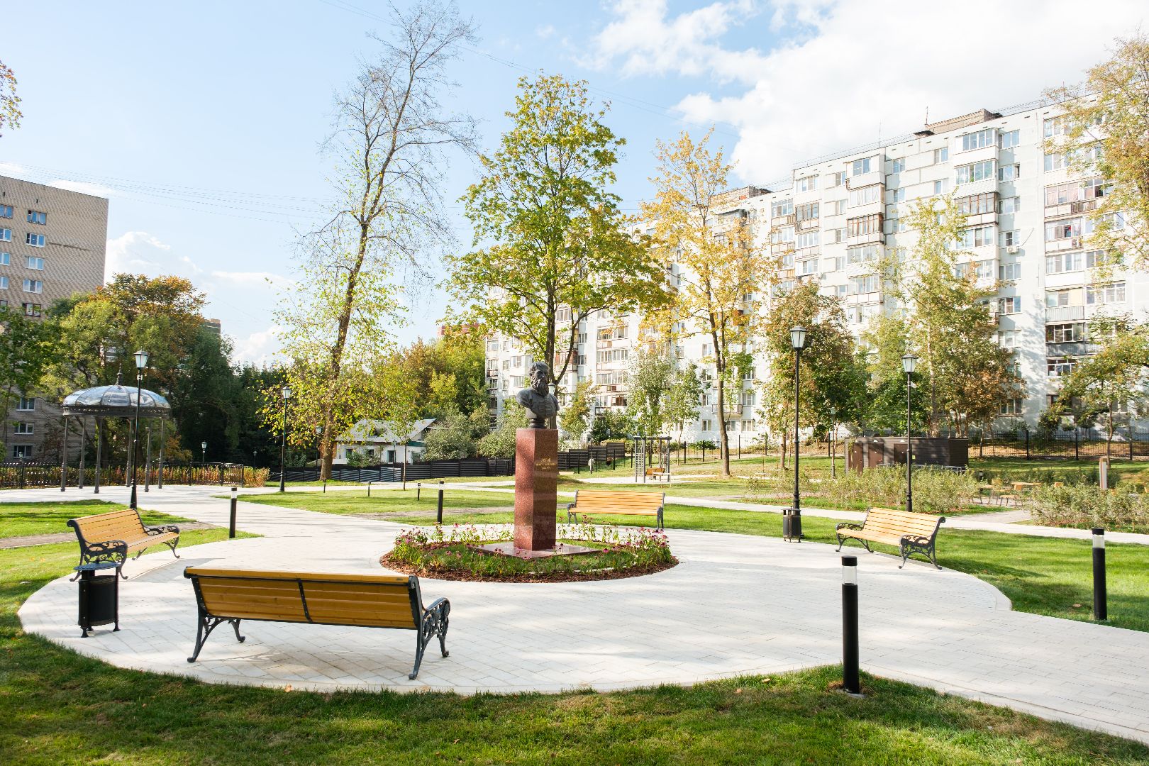 лыткарино, благоуствойство, скверы подмосковья,