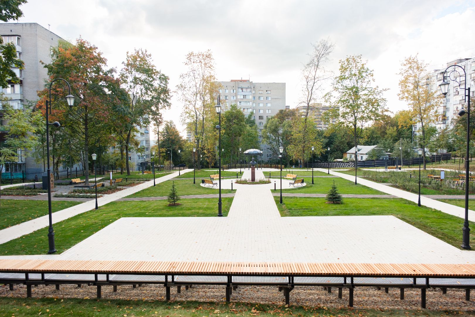 лыткарино, благоуствойство, скверы подмосковья,