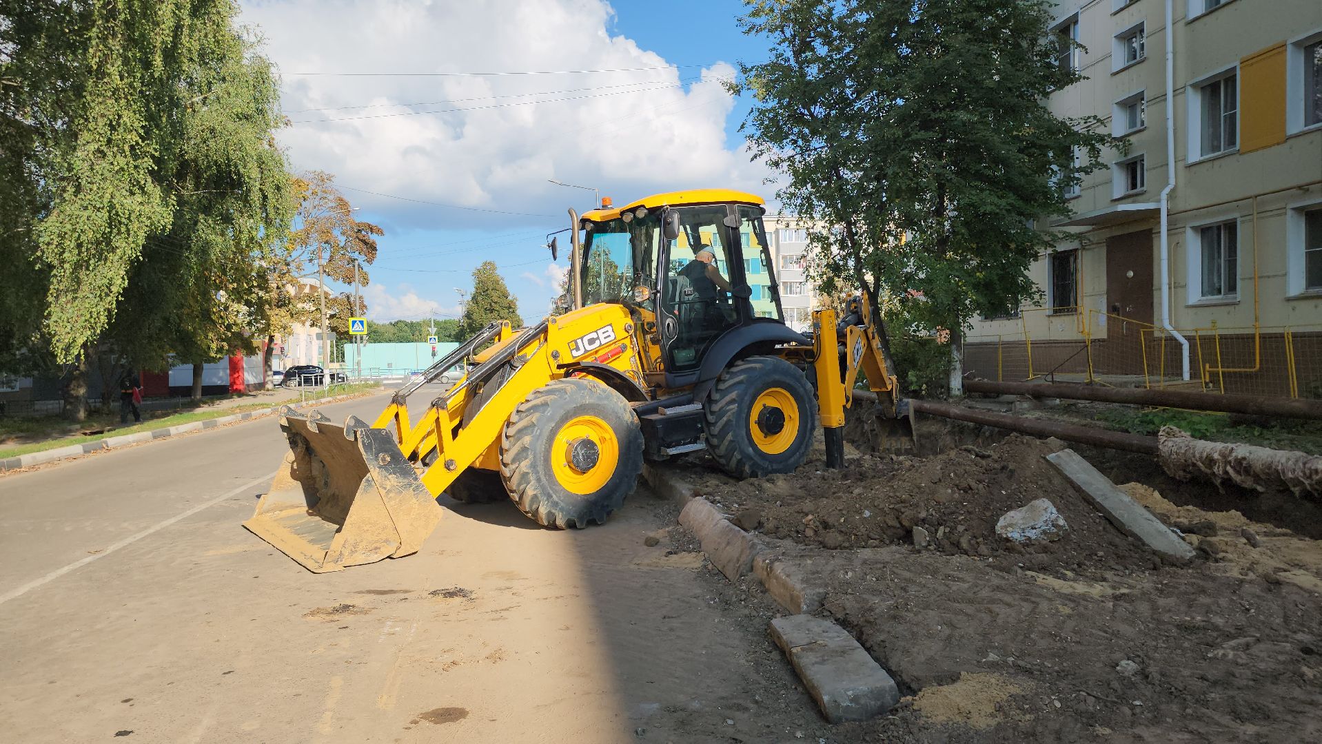 кашира, капитальный ремонт, теплоснабжение, отопление, горячая вода, губернаторская программа, замена труб,