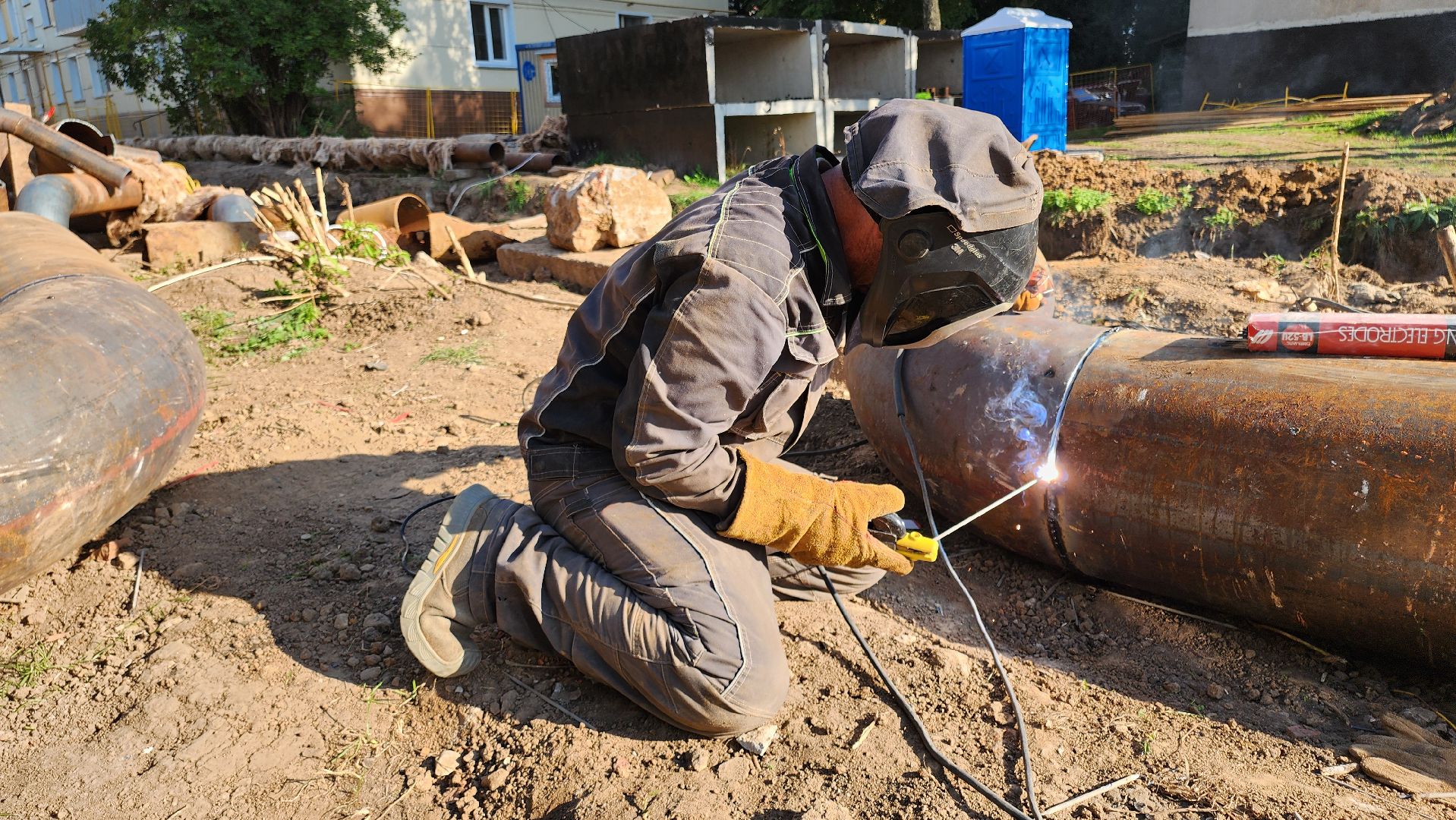 кашира, капитальный ремонт, теплоснабжение, отопление, горячая вода, губернаторская программа, замена труб,