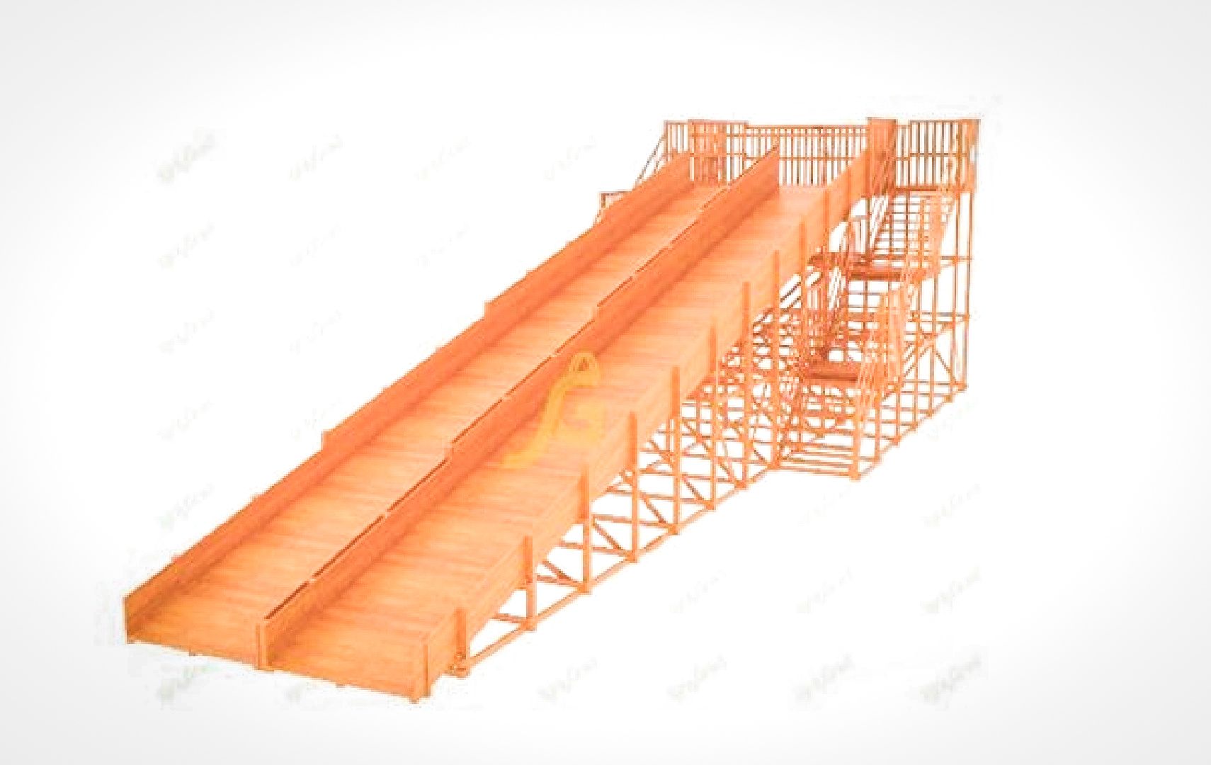 парк бронницкий луг , новая зимняя горка, горка для катания на тюбингах в бронницах, строительство зимней горки,