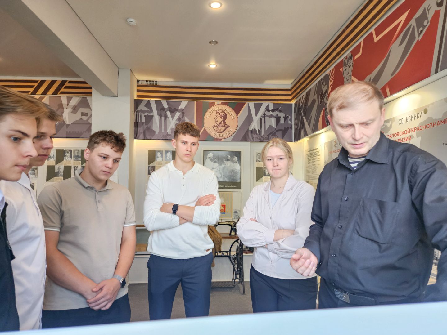 Подольск, Школьный музей, школа 24, Дети участники вов,