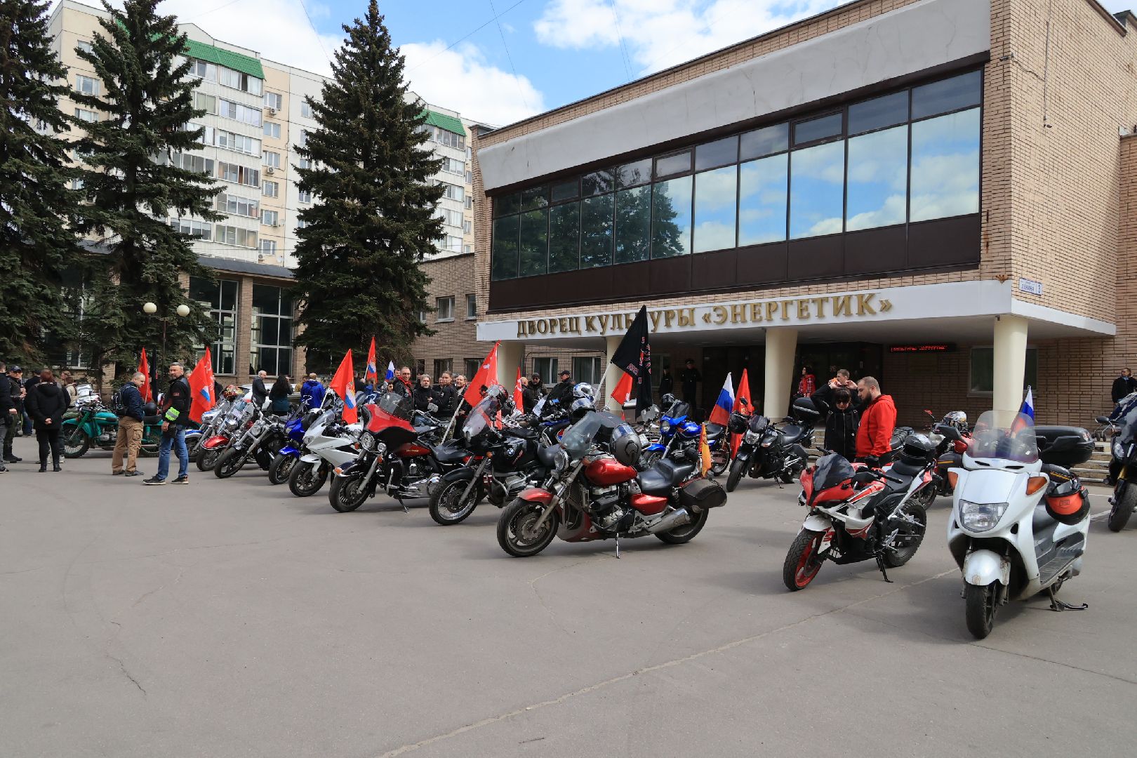 День Победы, мотопробег, Единая Россия, Дзержинский