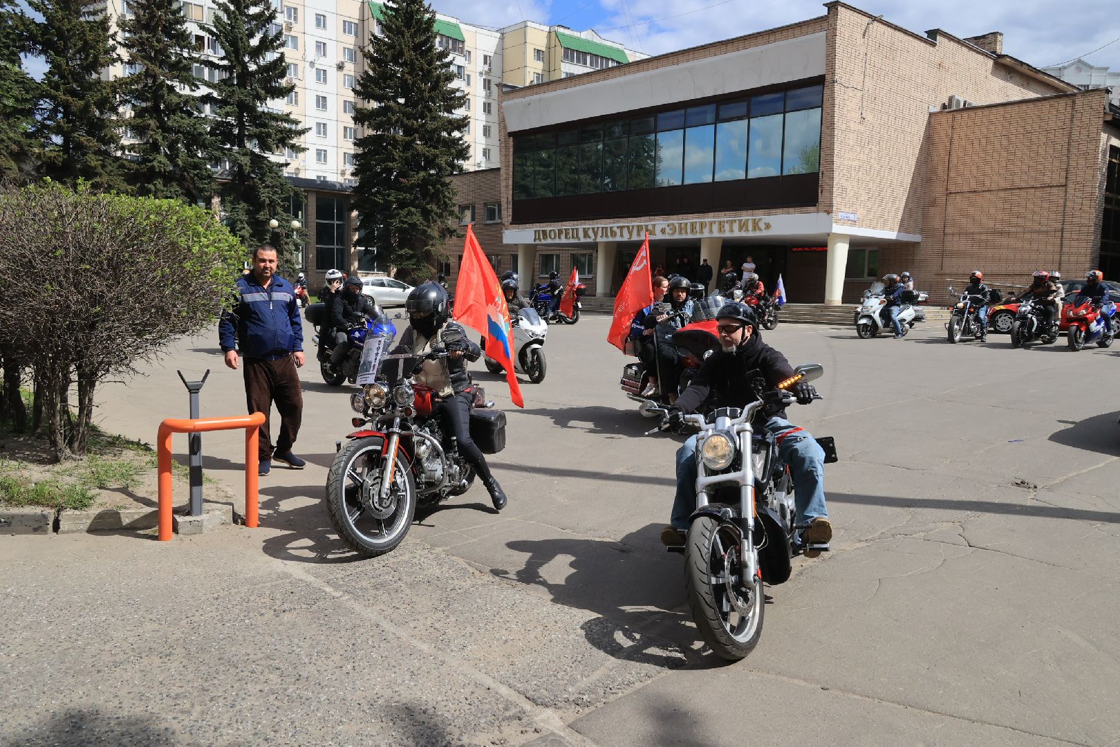 День Победы, мотопробег, Единая Россия, Дзержинский