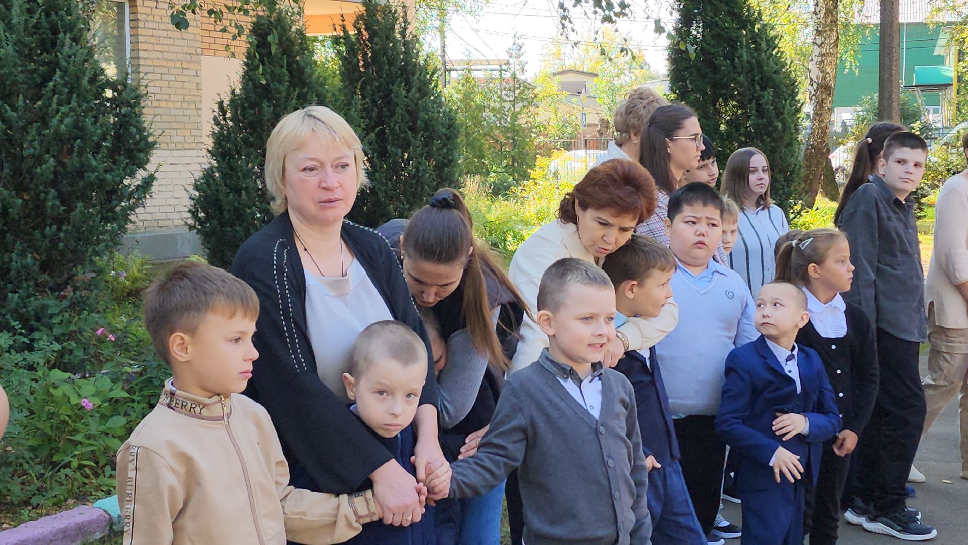 пушкино, школа-интернат, пожарная машина, тренировка, пожарная безопасность, дети с овз, пожарный расчет, учащиеся,