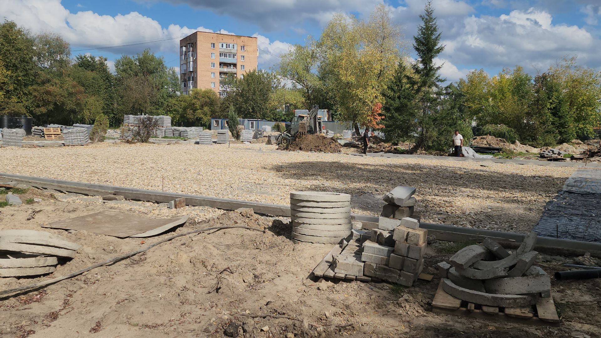 серпухов парк питомник, реконструкция парка питомник в серпухове, благоустройство в серпухове,