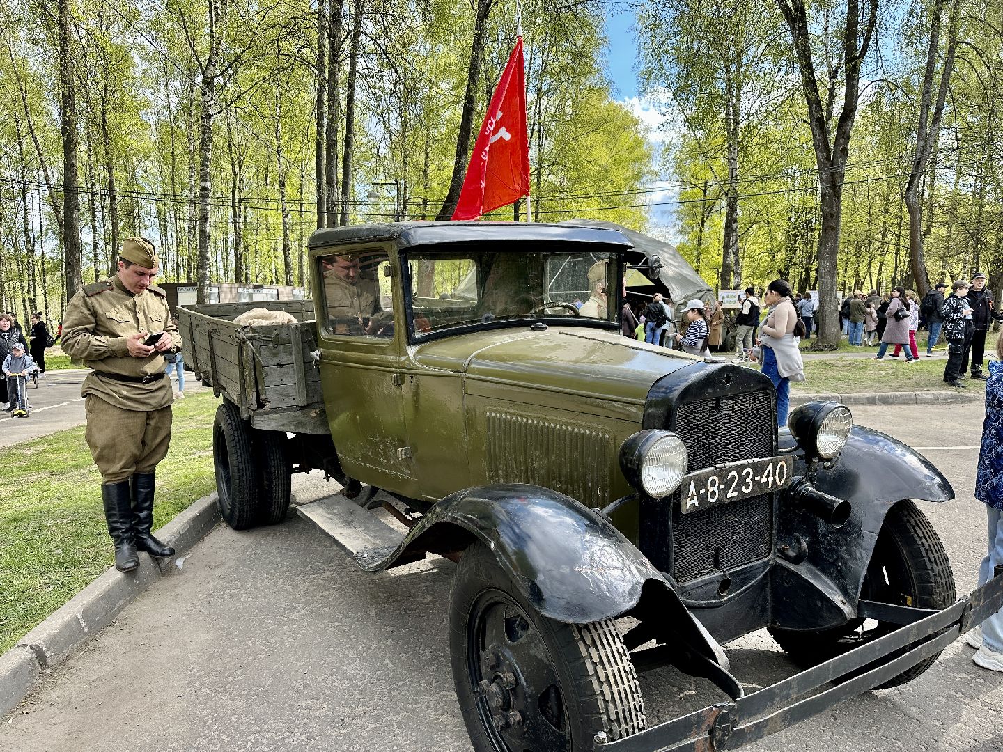 Клин, День Победы, память, люди