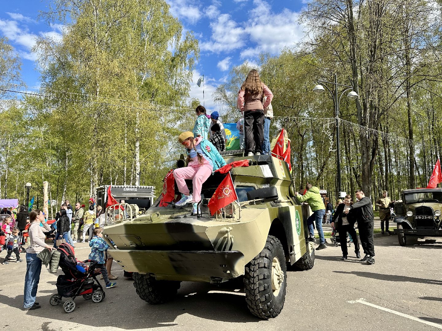 Клин, День Победы, память, люди