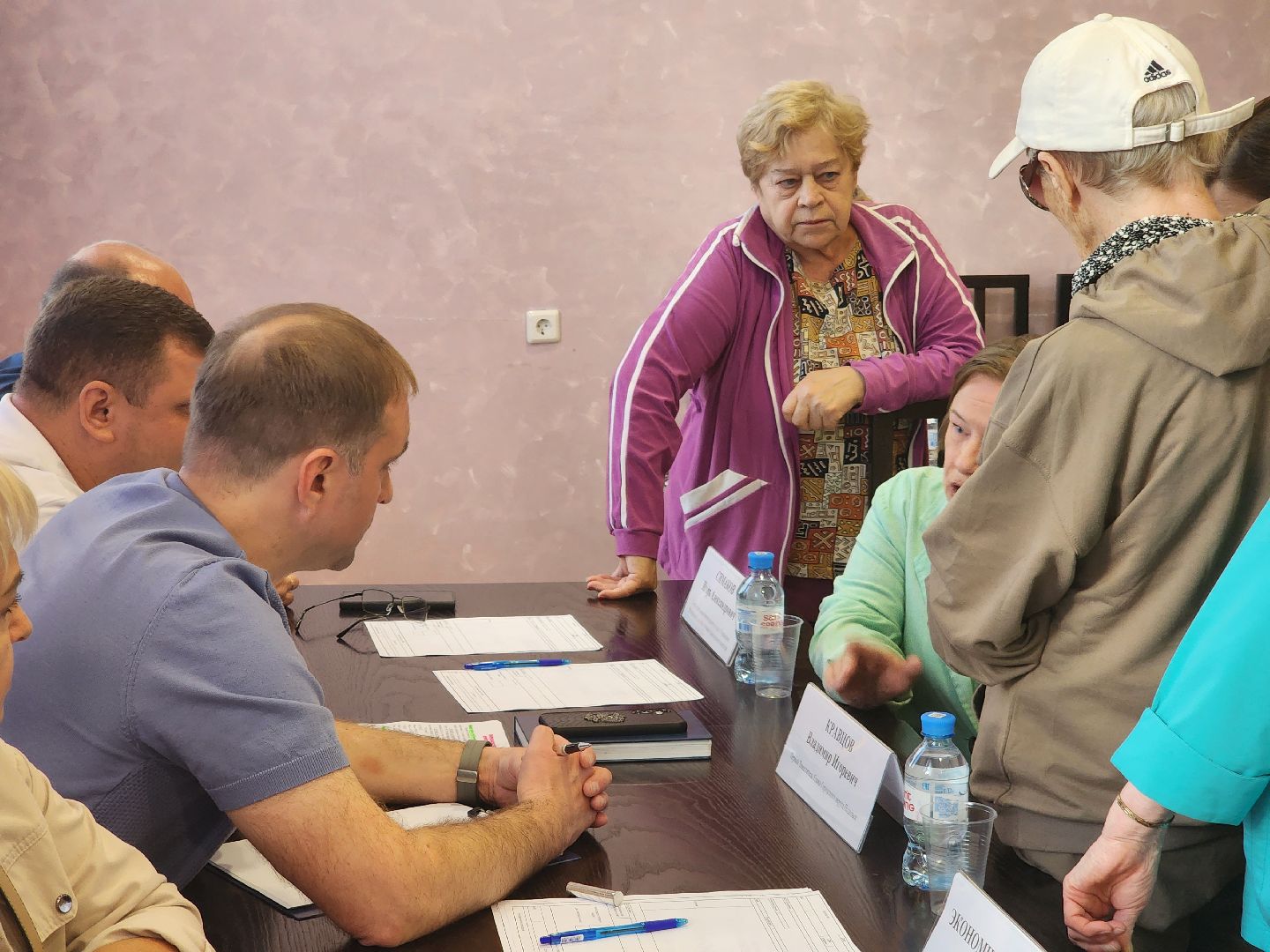 Подольск , выездная администрация, дубровицы, встреча с жителями,