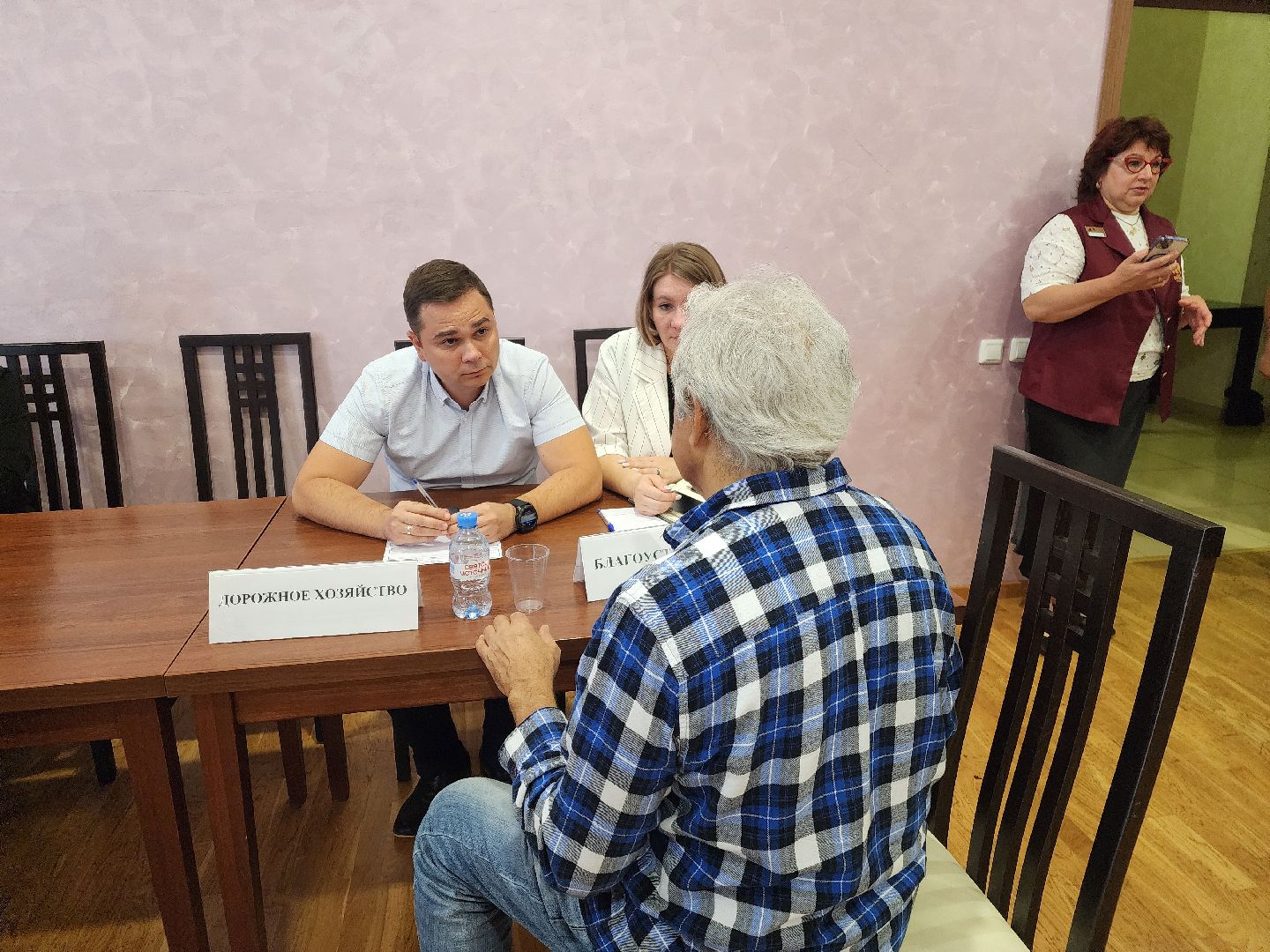 Подольск , выездная администрация, дубровицы, встреча с жителями,