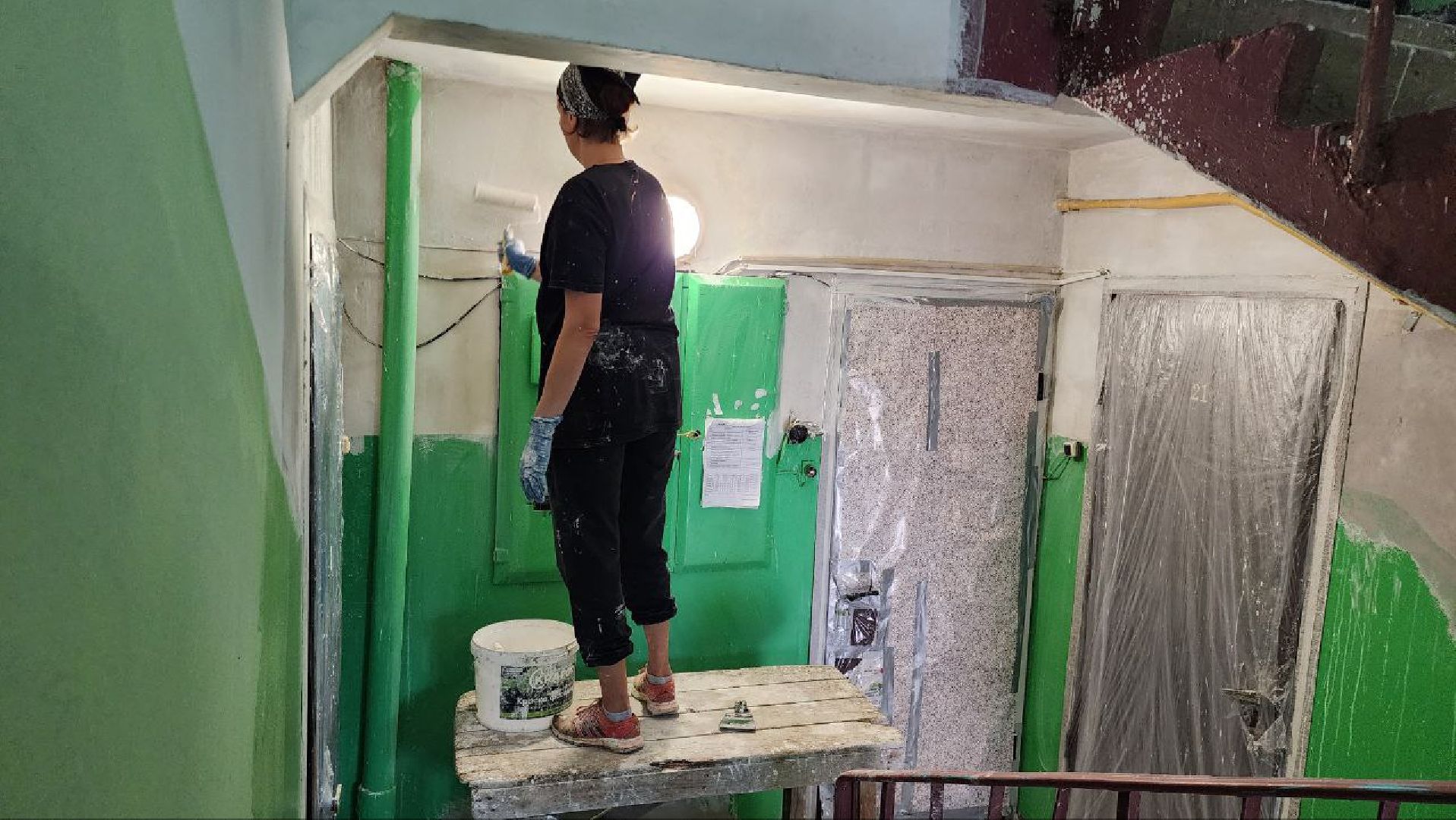 серебряные пруды, узуново,  ремонт подъездов, жкх,