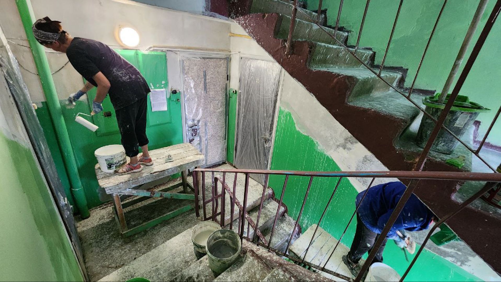 серебряные пруды, узуново,  ремонт подъездов, жкх,