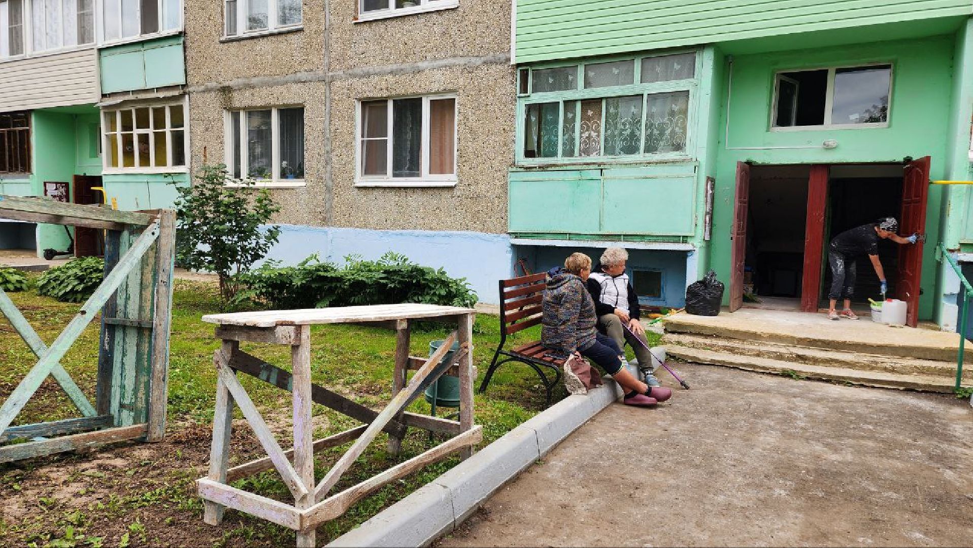 серебряные пруды, узуново,  ремонт подъездов, жкх,