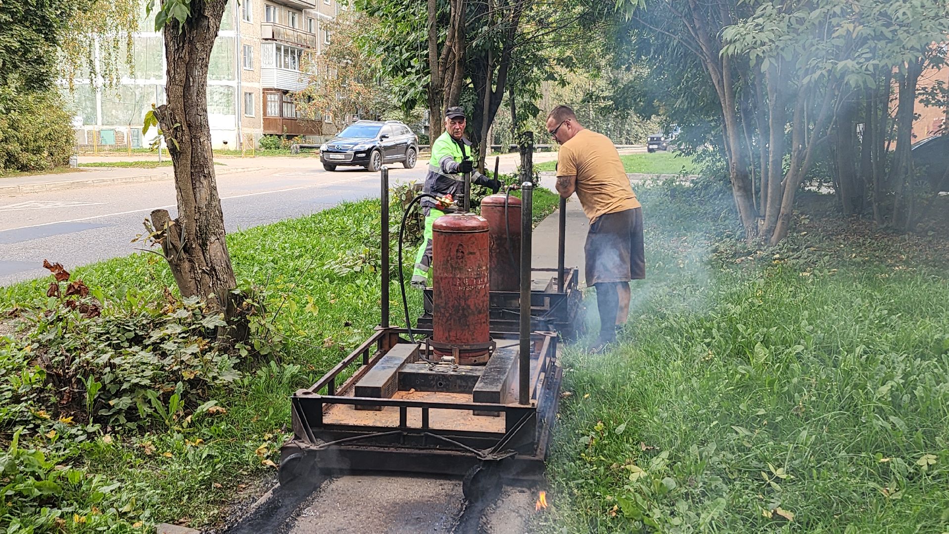 волоколамск, сычево, благоустройство,