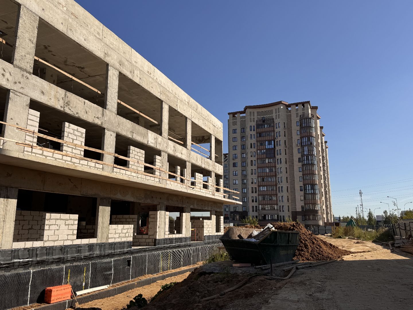 Новая поликлиника в Одинцово, Гусарская баллада, Строительство социальных объектов,