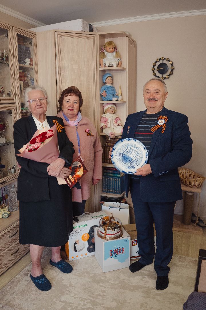 Можайск, Можайский городской округ, Подмосковье, День Победы, поздравление ветерана, фронтовая бригада, песни военных лет, 9 мая