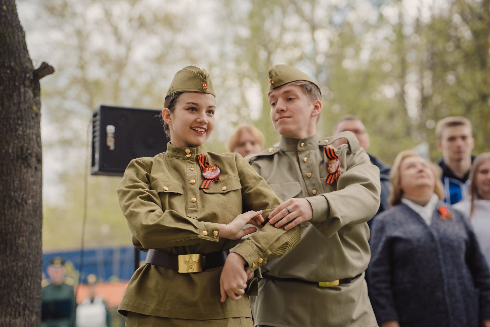 Можайск, Можайский городской округ, Подмосковье, День Победы, поздравление ветерана, фронтовая бригада, песни военных лет, 9 мая