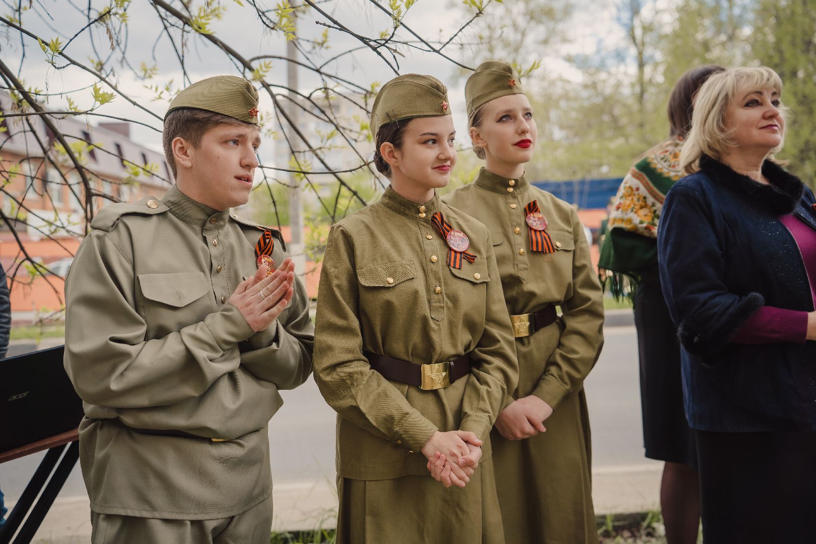 Можайск, Можайский городской округ, Подмосковье, День Победы, поздравление ветерана, фронтовая бригада, песни военных лет, 9 мая