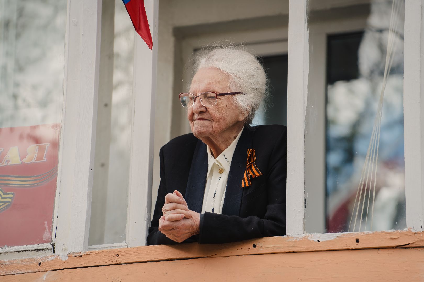 Можайск, Можайский городской округ, Подмосковье, День Победы, поздравление ветерана, фронтовая бригада, песни военных лет, 9 мая