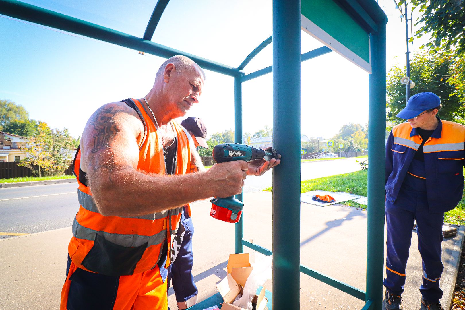 клин, общество, дороги, остановки, благоустройство,